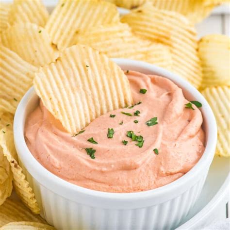 The Best Potato Chip Dip Deliciously Sprinkled