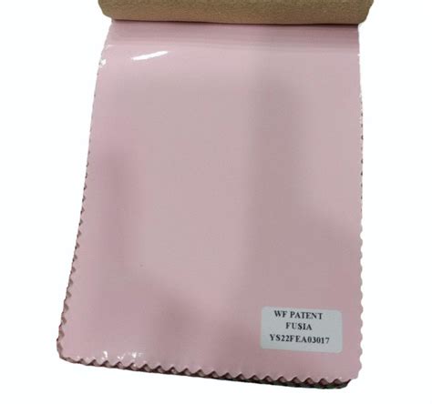 Fabric Pink Wf Pattent Rexine For Shoes Slippers And Bags Mm At Rs