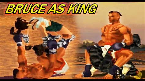 Tas Bruce With King S Moves Gameplay Tekken Arcade Version