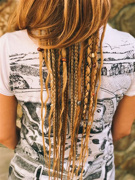 Pin By Shine Soul On Foksas Dreads Synthetic Dreads Hippie Hair