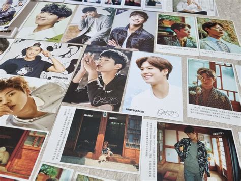 Park Bo Gum Photocards Polaroid Stickers Postcards Hobbies Toys