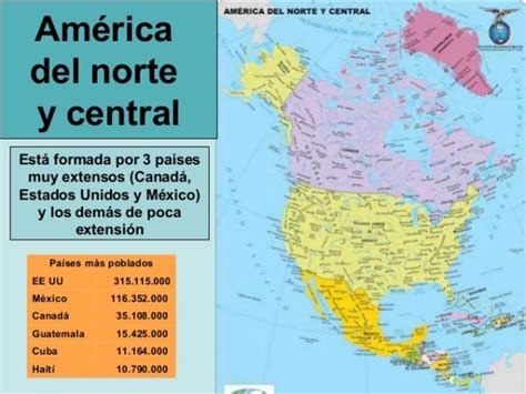 Lista Con Los PaÍses Y Capitales De América Del Norte 50 Off