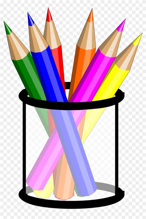 Colouring Pencils Clipart Colored Pencils Clipart Png Free