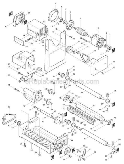 Makita Parts List And Diagram Ereplacementparts