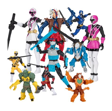 Power Rangers Ninja Steel Toys Figures