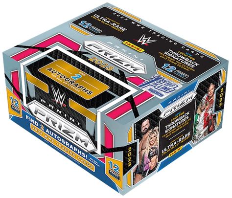 2023 Panini Prizm WWE Checklist Set Info Date Boxes Reviews