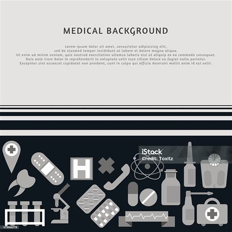 medical background  icons   medicine template stock