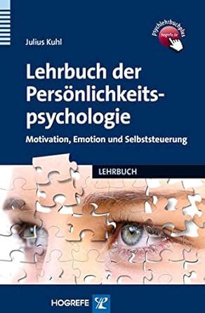 Lehrbuch Der Pers Nlichkeitspsychologie Motivation Emotion Und