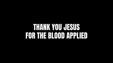 Thank You Jesus For The Blood Lyrics Charity Gayle YouTube