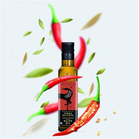 Terra Delyssa First Cold Pressed Organic Extra Virgin Chili Infundido