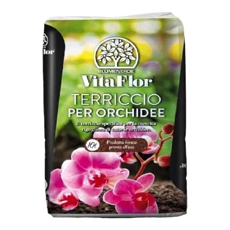 Terriccio Per Orchidee 10 Lt Vitaflor Nel 2023 Terriccio Orchidea