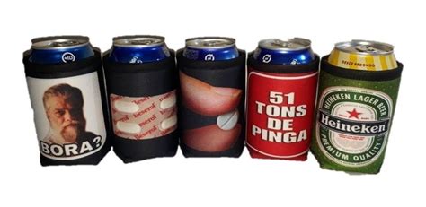 Kit 10 Capa Latinha Cerveja Personalizada Neoprene Termica