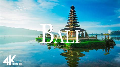 Flying Over Bali K Uhd Relaxing Music Along With Beautiful Nature