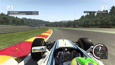 Vuelta Onboard Con El Williams En Spa F1 2015 Youtube