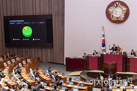 포토 정부조직법 개정안 통과 아시아경제