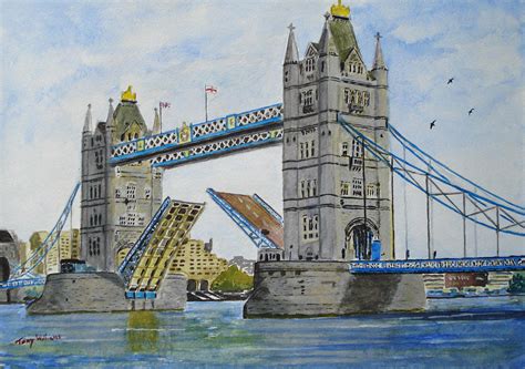 Tower Bridge London Painting By Tony Williams