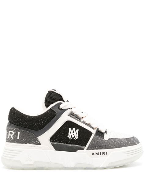 AMIRI Crystal MA 1 スニーカー ブラック FARFETCH JP