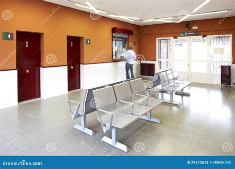 Railway Station Waiting Room Stock Photo Image Of Corridor Hall