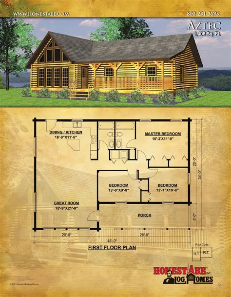 Honest Abe Log Homes Floor Plan Catalog Artofit