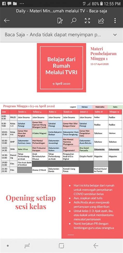 Mengulik Program Belajar Dari Rumah Lewat Tvri