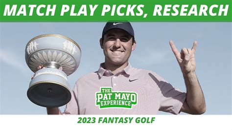 Wgc Match Play Picks Research Odds Course Preview Dfs