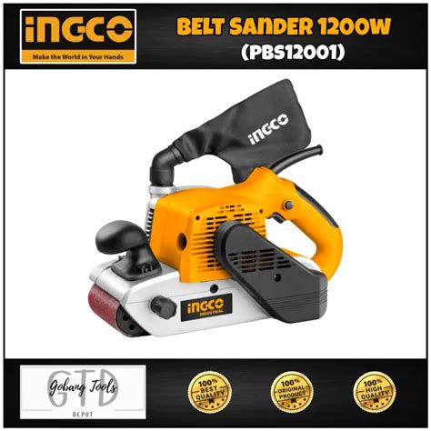 INGCO Belt Sander 1200W PBS12001. | Lazada PH