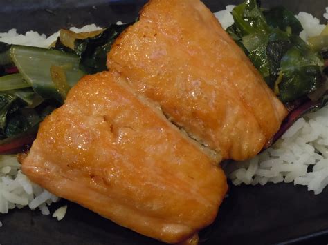 Honey Brown Sugar Glazed Salmon ~ My Angels Allergies