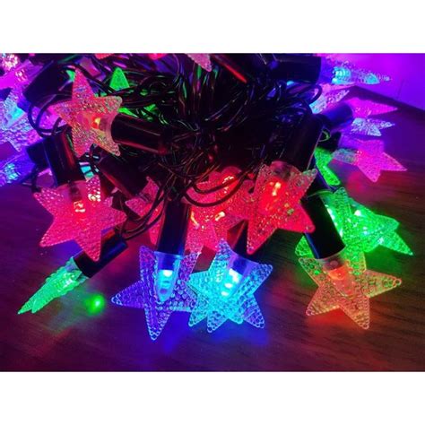 Jual BINTANG LAMPU NATAL HIAS LAMPU TUMBLR LED RAINBOW MOTIF BINTANG