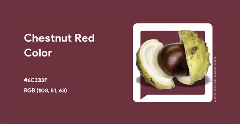 Chestnut Red Color Hex Code Is 6c333f