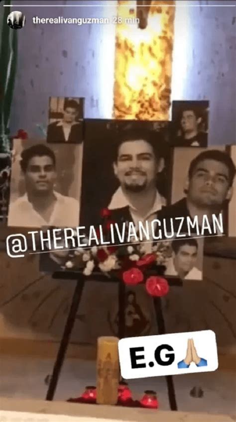 Chapo Guzmán Instagram Recuerdan A Su Hijo Édgar Guzmán López