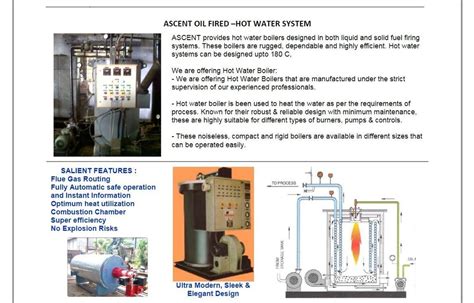 Oil Gas Fired Kcal H Hot Water Boiler At Piece Oil Fired Steam Boiler In