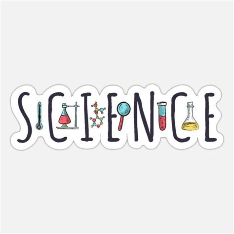 Science Sticker School Book Covers, School Binder Covers, School Books ...