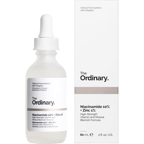 The Ordinary More Molecules Niacinamide 10 Zinc 1 60 Ml 195958 Vergelijk Prijzen