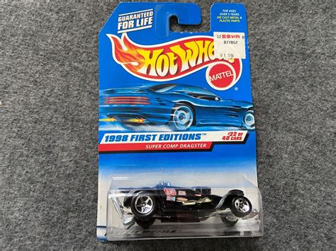 Super Comp Dragster First Editions Hot Wheels Card Damaged EBay