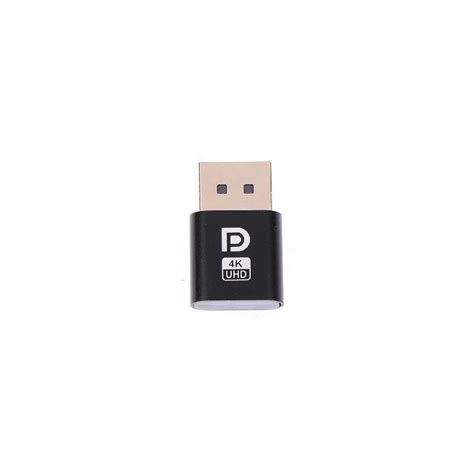 DP DISPLAY PORT EDID GHOST displayport, Emulator Dummy plug adapter til 4K