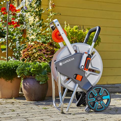Тележки Gardena AquaRoll M Easy купить для садовых шлангов | катушка ...