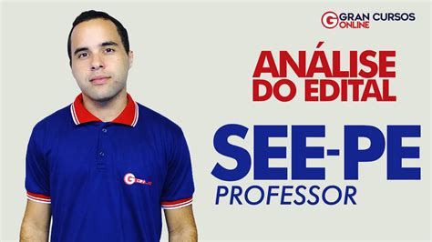 Concurso See Pb Professor Análise De Edital E Dicas De Estudo Youtube