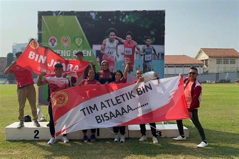 Atlet BIN Sukses Raih Prestasi Di Kejuaraan Atletik Jateng Open 2023