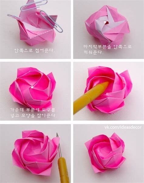 How To Make a Origami Paper Rose Bouquet - K4 Craft Community