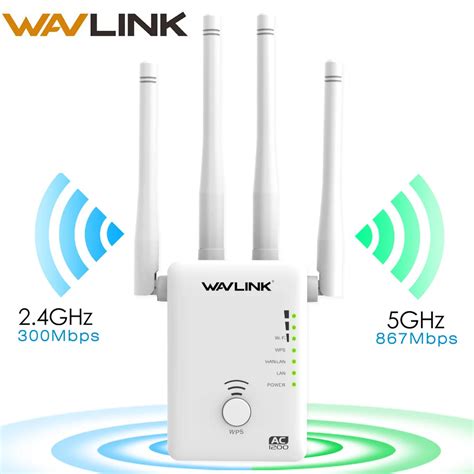 Wavlink Ac Wireless Wifi Repeater Router Ghz Mbps Dual Band