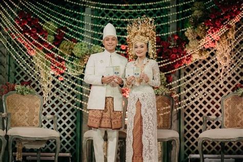 Foto Intip Busana Akad Nikah Rasyid Rajasa Dan Tamara Kalla Pakai