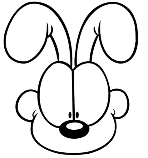 Desenho De Odie Para Colorir Tudodesenhos