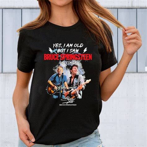 Bruce Springsteen 2023 Tour Springsteen N E Street Band Tour T Shirt