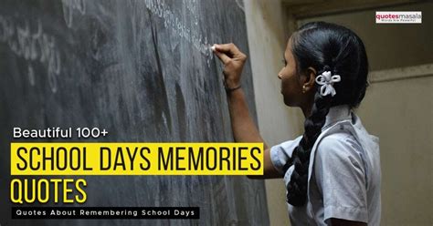 Beautiful 100+ School Days Quotes | Remembering School Days | by Sanyog ...