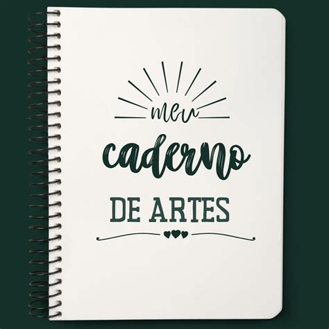 Capa de caderno de artes: Ideias para caprichar na decoração