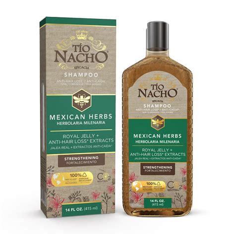 Tio Nacho Eficacia Mexican Herb Repair Shampoo Strengthens Hair