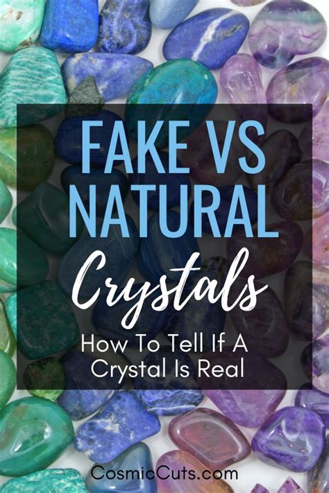 Fake Vs Natural Crystals How To Tell If A Crystal Is Real In 2022