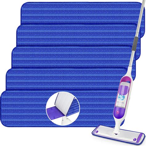 Reusable Mop Pads Compatible With Swiffer Powermop Microfiber Mop Pads Refills Mop