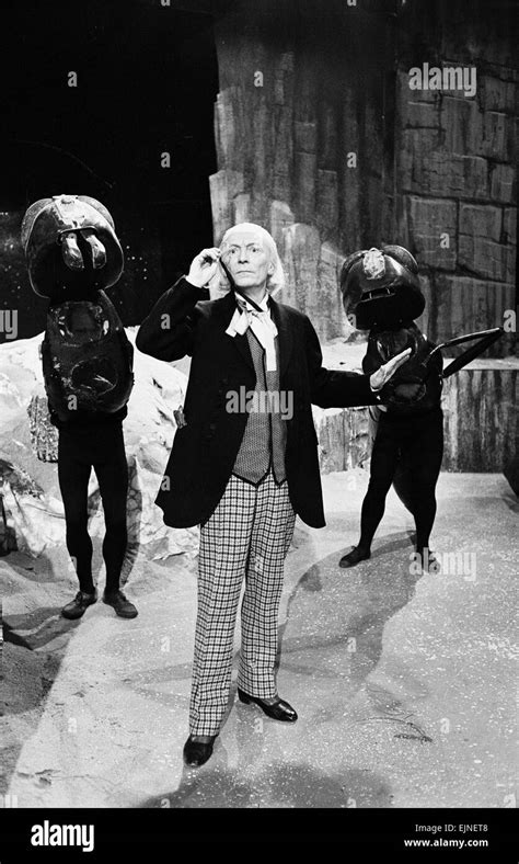 Actor William Hartnell The First Doctor Pictured During Rehearsals