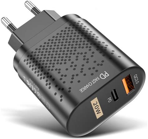 Φορτιστής Χωρίς Καλώδιο με Θύρα Usb A και Θύρα Usb C 20w Power Delivery